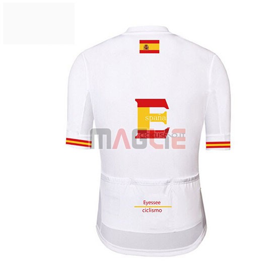 Maglia Vuelta Espana Manica Corta 2019 Bianco